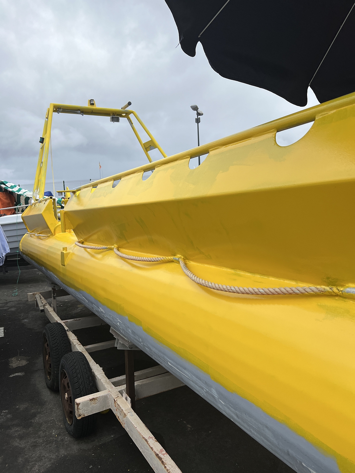 New paint for our boat