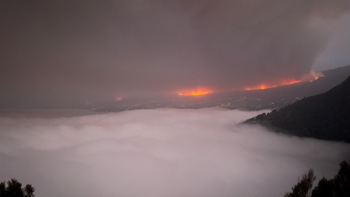 Wildfires in Tenerife